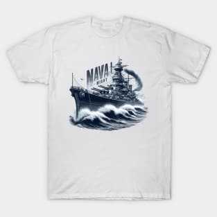 Battleship, Naval Might T-Shirt